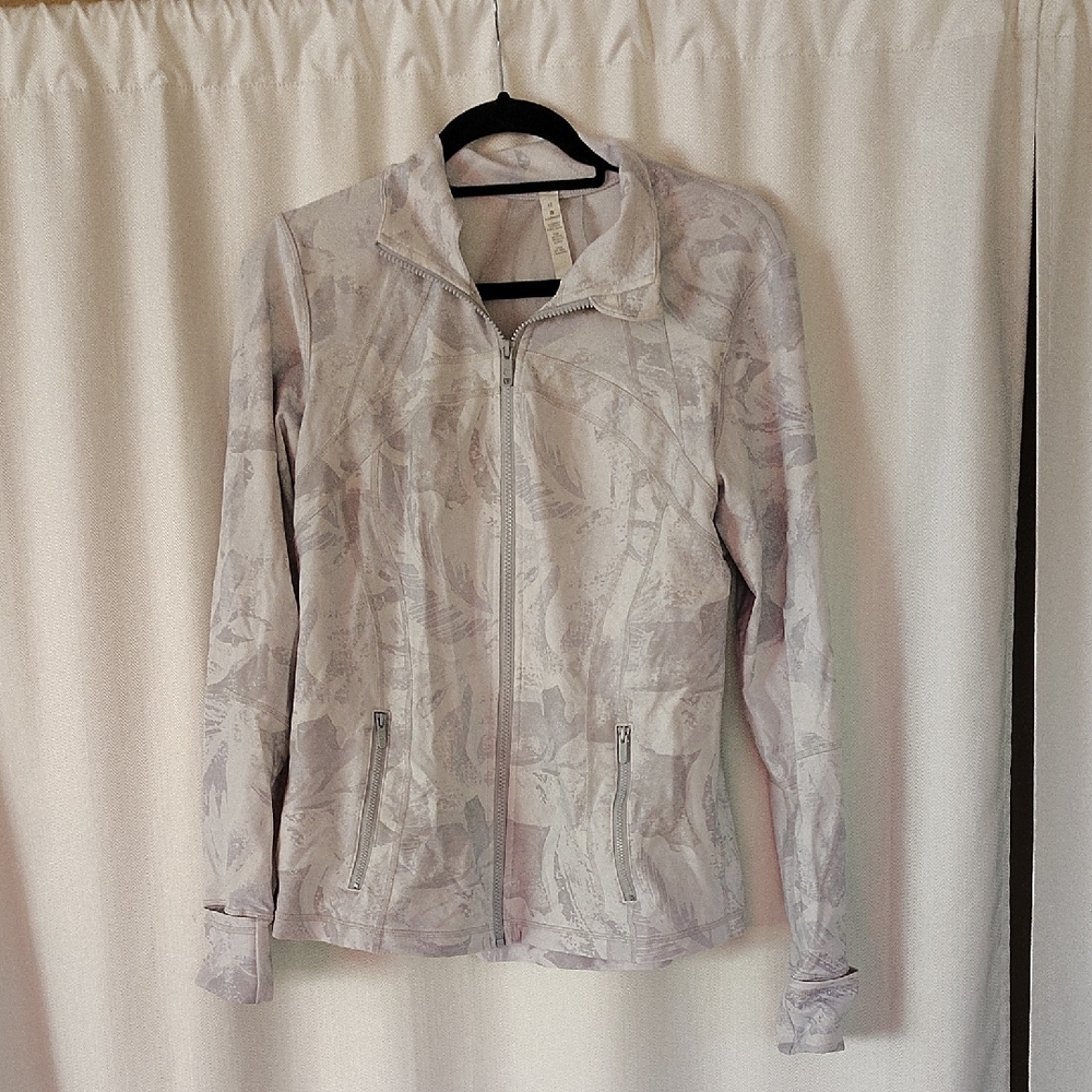 lululemon athletica Light Gray Utility Jacket